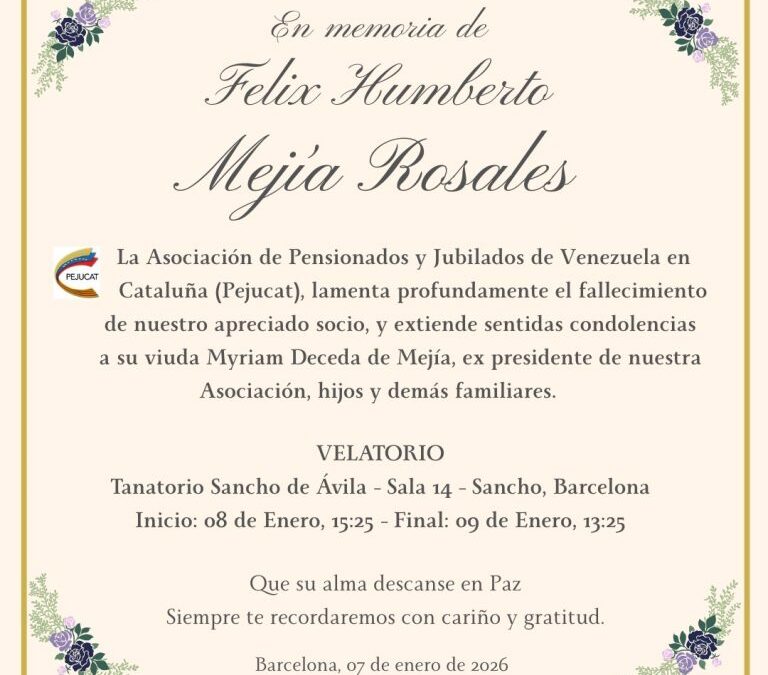 En su Memoria