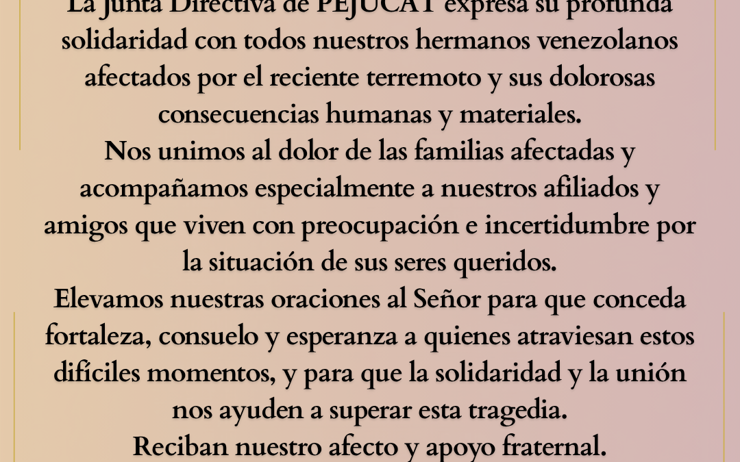 Solidaridad con las manos unidas de Venezuela